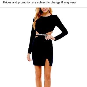 Juniors Little black dress EUC